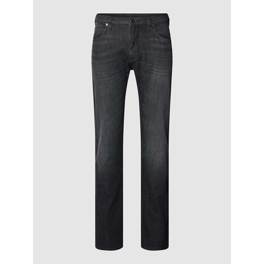 Jeansy o kroju slim fit z kieszeniami z tyłu ze sklepu Peek&Cloppenburg  w kategorii Jeansy męskie - zdjęcie 169499655
