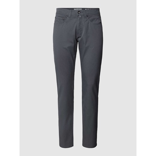 Spodnie materiałowe o kroju tapered fit z 5 kieszeniami model ‘Lyon’ Pierre Cardin 38/36 Peek&Cloppenburg 