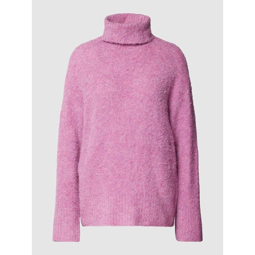 Sweter z dzianiny o kroju oversized z dodatkiem wełny model ‘NATHERINE’ Pieces XS okazyjna cena Peek&Cloppenburg 