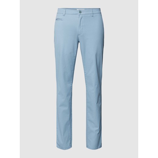 Spodnie materiałowe o kroju regular fit z lamowaną kieszenią model ‘FABIO’ ze sklepu Peek&Cloppenburg  w kategorii Spodnie męskie - zdjęcie 169499805
