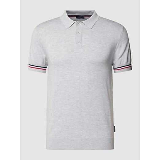 Koszulka polo z paskami w kontrastowym kolorze ze sklepu Peek&Cloppenburg  w kategorii T-shirty męskie - zdjęcie 169499849