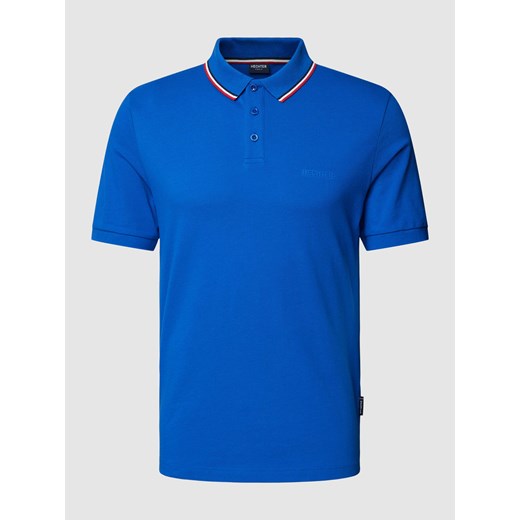 Koszulka polo z paskami w kontrastowym kolorze ze sklepu Peek&Cloppenburg  w kategorii T-shirty męskie - zdjęcie 169499998