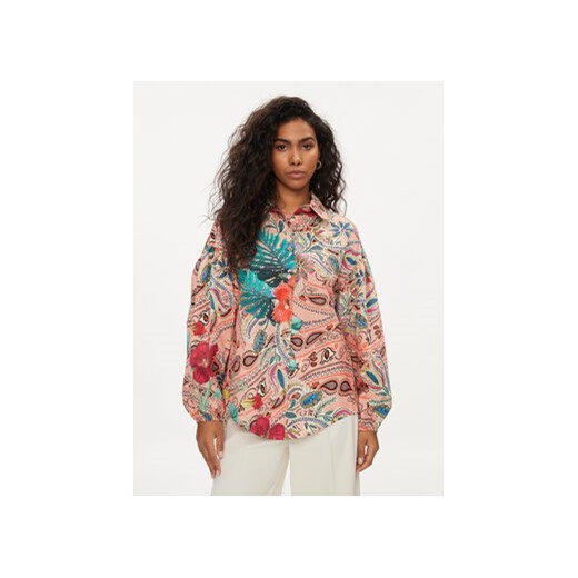 Marciano Guess Koszula 4GGH19 9871Z Kolorowy Regular Fit ze sklepu MODIVO w kategorii Koszule damskie - zdjęcie 169501249