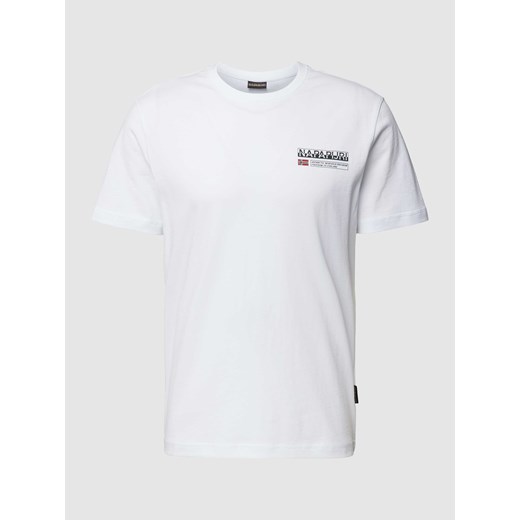 T-shirt z nadrukiem z logo model ‘KASBA’ Napapijri M Peek&Cloppenburg 