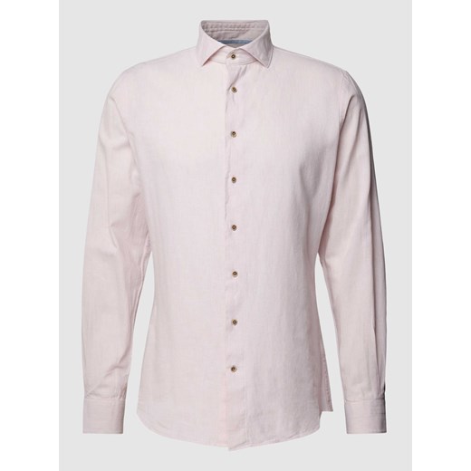 Koszula biznesowa o kroju regular fit z kołnierzykiem typu cutaway ze sklepu Peek&Cloppenburg  w kategorii Koszule męskie - zdjęcie 169505099