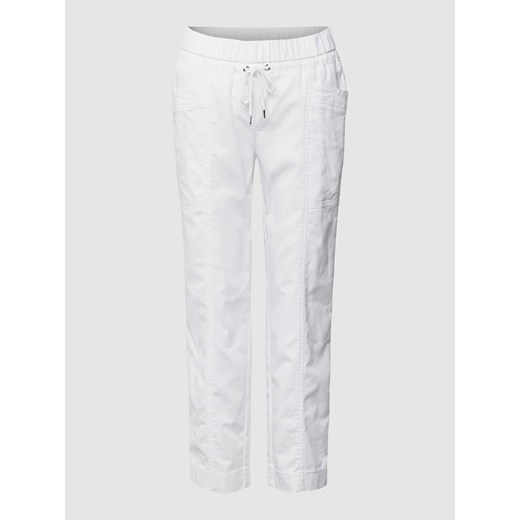 Spodnie sportowe z elastycznym pasem model ‘SUE’ ze sklepu Peek&Cloppenburg  w kategorii Spodnie damskie - zdjęcie 169505559