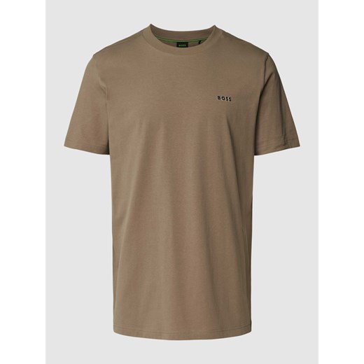 T-shirt z detalem z logo ze sklepu Peek&Cloppenburg  w kategorii T-shirty męskie - zdjęcie 169505567
