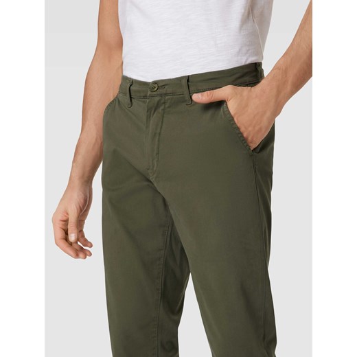 Spodnie o kroju slim fit z wpuszczanymi kieszeniami w stylu francuskim Casual Friday 32/32 Peek&Cloppenburg 
