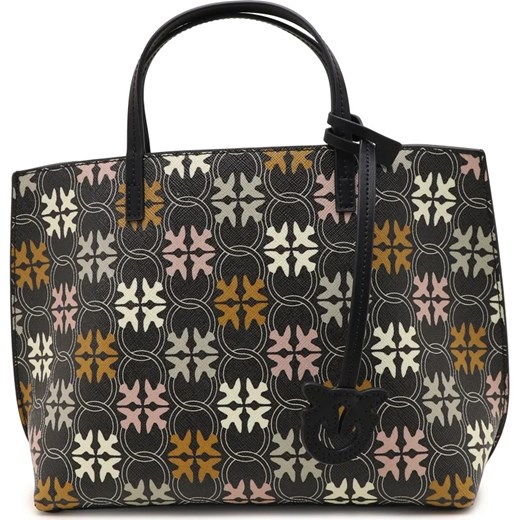Shopper bag Pinko ze skóry duża