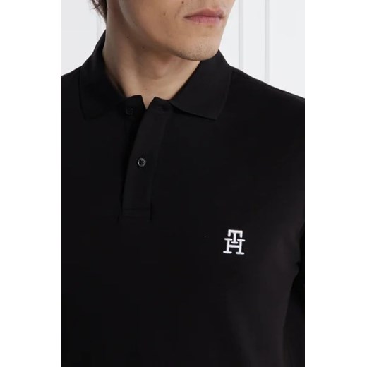 Tommy Hilfiger t-shirt męski czarny z krótkim rękawem