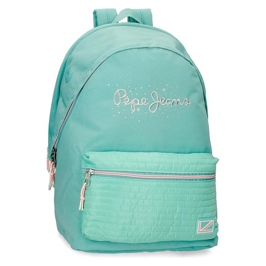 Pepe Jeans Plecak w kolorze turkusowym - 31 x 44 x 17,5 cm ze sklepu Limango Polska w kategorii Plecaki - zdjęcie 169513558