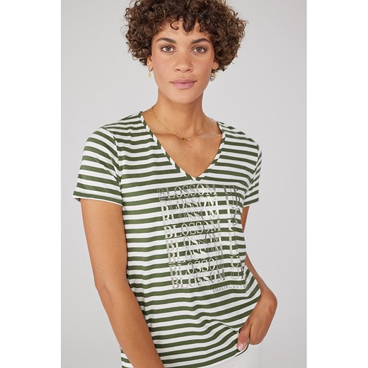 LIEBLINGSSTÜCK Koszulka w kolorze zielonym ze sklepu Limango Polska w kategorii Bluzki damskie - zdjęcie 169513746