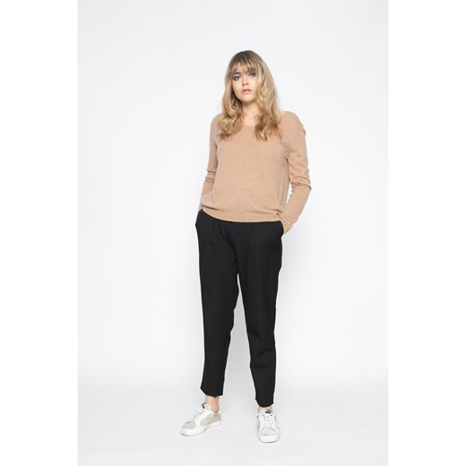 Sweter damski Perfect Cashmere casualowy z okrągłym dekoltem 