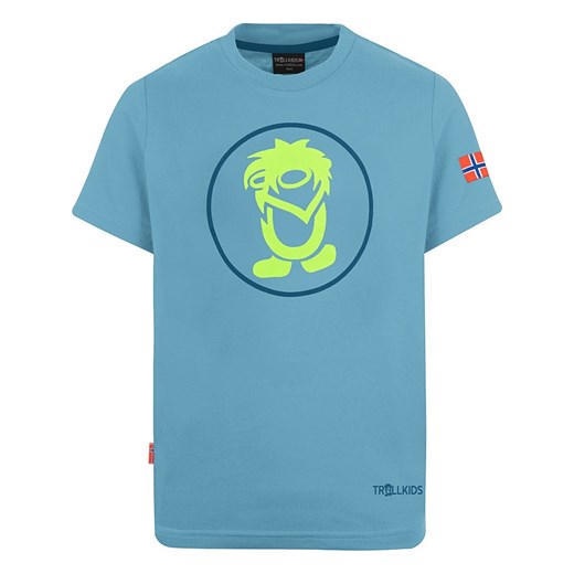Trollkids Koszulka funkcyjna &quot;Troll&quot; w kolorze błękitnym ze sklepu Limango Polska w kategorii T-shirty chłopięce - zdjęcie 169516429