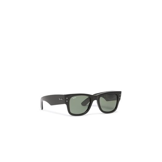 Ray-Ban Okulary przeciwsłoneczne Mega Wayfarer 0RB0840S 901/31 Czarny ze sklepu MODIVO w kategorii Okulary przeciwsłoneczne damskie - zdjęcie 169517445