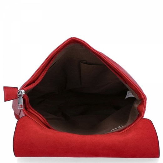 Plecak Damski VIntage XL firmy Hernan Czerwony (kolory) Hernan One Size okazyjna cena torbs.pl
