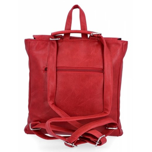 Plecak Damski VIntage XL firmy Hernan Czerwony (kolory) Hernan One Size okazja torbs.pl