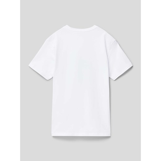 T-shirt chłopięce Billabong biały na wiosnę 