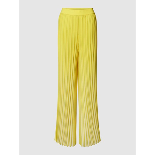 Spodnie materiałowe z elastycznym pasem ze sklepu Peek&Cloppenburg  w kategorii Spodnie damskie - zdjęcie 169520146