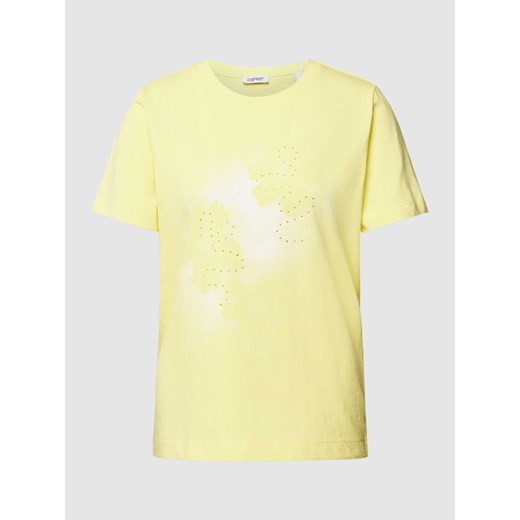 T-shirt zdobiony kamieniami ze sklepu Peek&Cloppenburg  w kategorii Bluzki damskie - zdjęcie 169520469