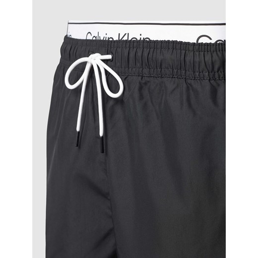 Spodenki kąpielowe z efektem dwóch warstw Calvin Klein Underwear M Peek&Cloppenburg 