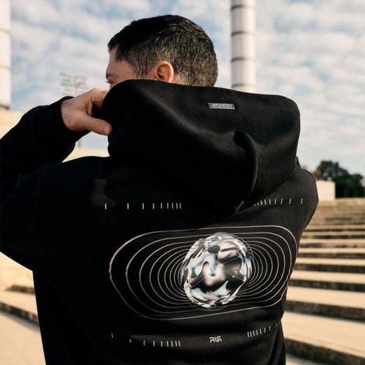 Męska bluza dresowa nierozpinana z kapturem 4F x Robert Lewandowski Rl9 XL okazyjna cena Sportstylestory.com