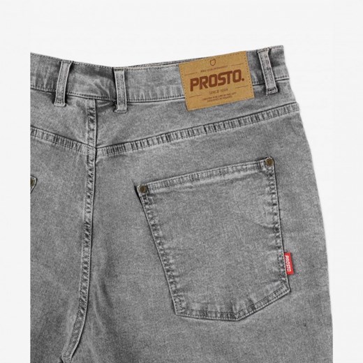 Męskie jeansy Prosto Jeans Baggy Oyeah - szare W36l32 Sportstylestory.com