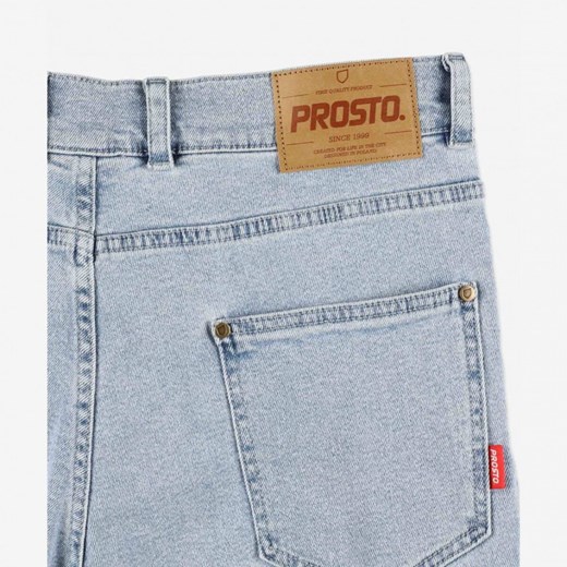 Męskie jeansy Prosto Jeans Regular Pocklog - niebieskie W30l32 Sportstylestory.com