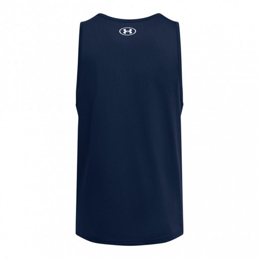 Męski top z nadrukiem Under Armour UA Sportstyle Logo Tank - granatowy Under Armour XXL Sportstylestory.com