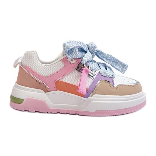 Sneakersy Buty Sportowe Damskie Multikolor Neatisa wielokolorowe ze sklepu ButyModne.pl w kategorii Buty sportowe damskie - zdjęcie 169525229