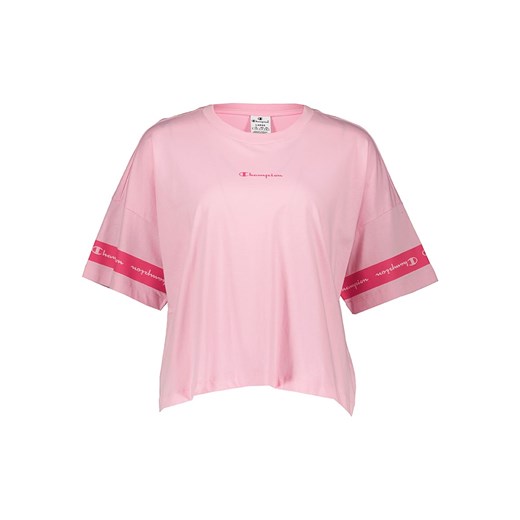 Champion Koszulka w kolorze różowym Champion L wyprzedaż Limango Polska