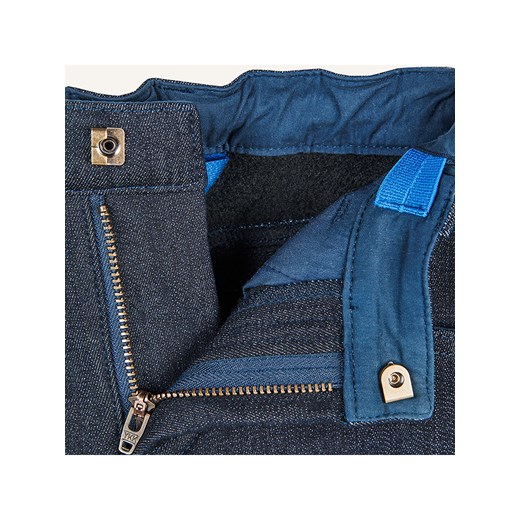 finkid Spodnie funkcyjne "Kuusi Thermo Denim" w kolorze granatowym Finkid 90/100 okazja Limango Polska