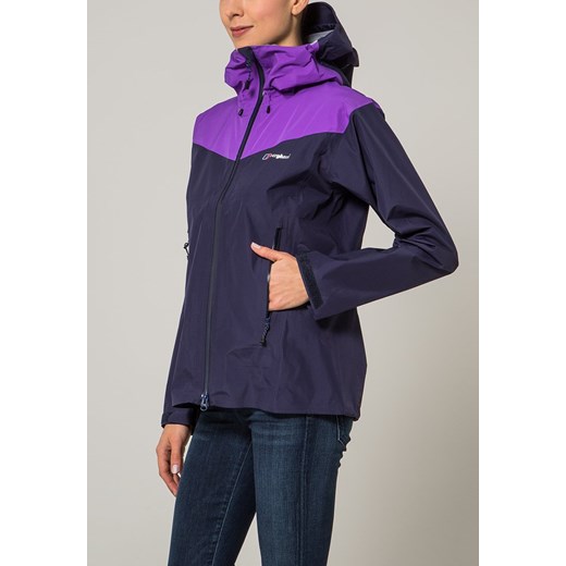 Berghaus VELUM Kurtka hardshell evening blue/electric purple zalando kaptur