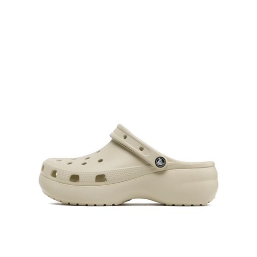 Crocs Klapki Classic Platform Clog W 206750 Beżowy Crocs 42_43 MODIVO