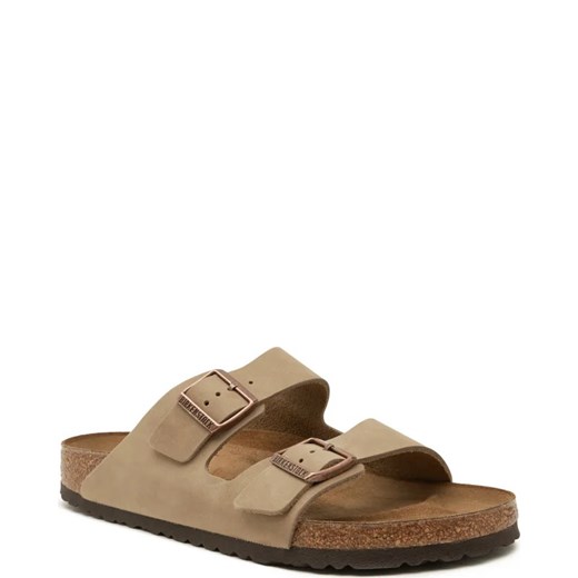 Birkenstock Skórzane klapki arizona LEOI 46 Gomez Fashion Store