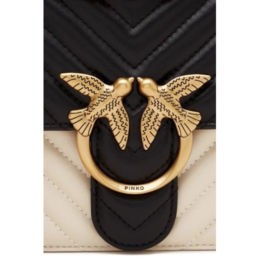 Kopertówka Pinko ze skóry matowa elegancka