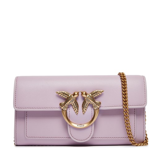 Torebka Pinko Love One Wallet C . PE 24 PLTT 100062 A0F1 Purple WWGQ ze sklepu eobuwie.pl w kategorii Kopertówki - zdjęcie 169530216