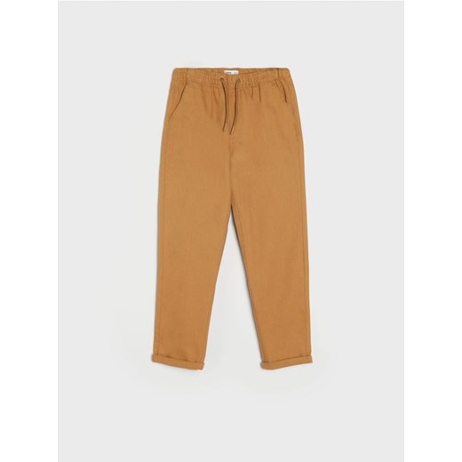 Sinsay - Spodnie pull on - brązowy ze sklepu Sinsay w kategorii Spodnie chłopięce - zdjęcie 169532106