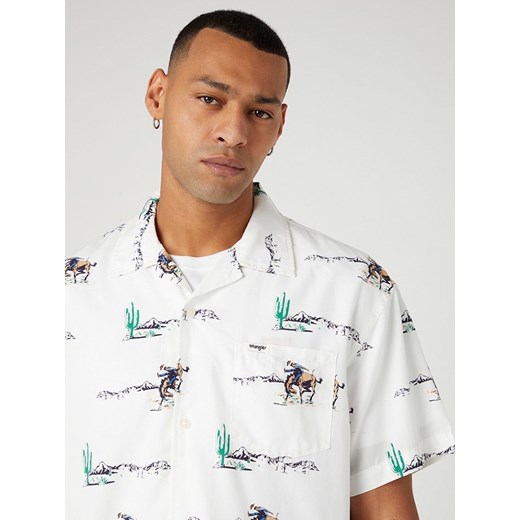 Wrangler Koszula - Regular fit - w kolorze białym Wrangler XXL wyprzedaż Limango Polska