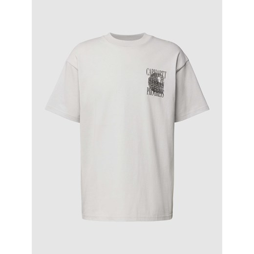 T-shirt z nadrukiem z logo ze sklepu Peek&Cloppenburg  w kategorii T-shirty męskie - zdjęcie 169533916