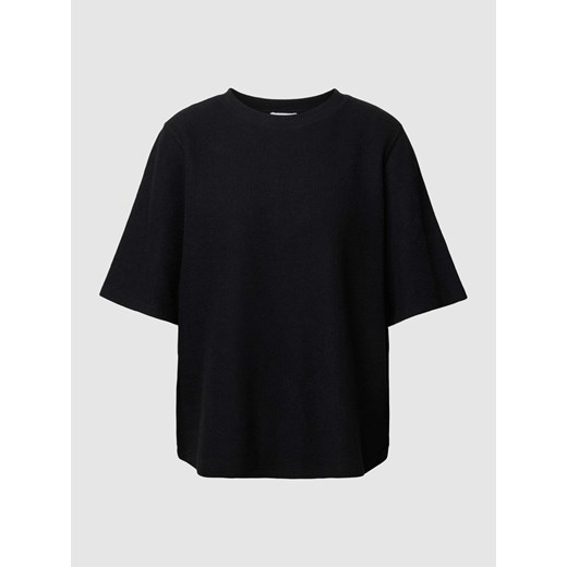 T-shirt z efektem prążkowania ze sklepu Peek&Cloppenburg  w kategorii Bluzki damskie - zdjęcie 169534027