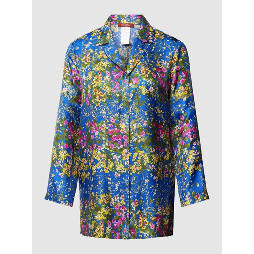 Bluzka z jedwabiu z kwiatowym nadrukiem na całej powierzchni model ‘CAMPALE’ ze sklepu Peek&Cloppenburg  w kategorii Koszule damskie - zdjęcie 169534098