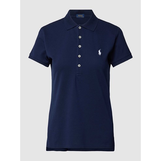 Koszulka polo o kroju slim fit z wyhaftowanym logo model ‘JULIE’ Polo Ralph Lauren XL Peek&Cloppenburg 