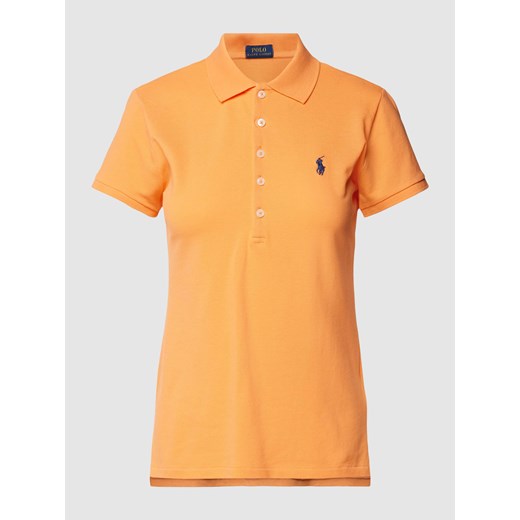 Koszulka polo o kroju slim fit z wyhaftowanym logo model ‘JULIE’ Polo Ralph Lauren M Peek&Cloppenburg 