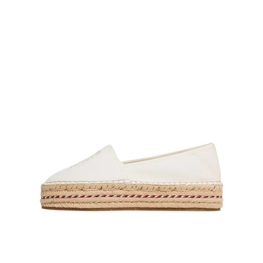 Tommy Hilfiger Espadryle Embroidered Flatform FW0FW07014 Écru Tommy Hilfiger 37 MODIVO