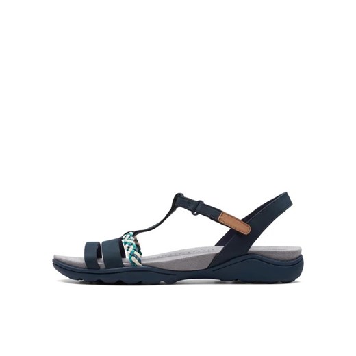 Clarks Sandały Amanda Tealite 26171128 Granatowy Clarks 39_5 MODIVO