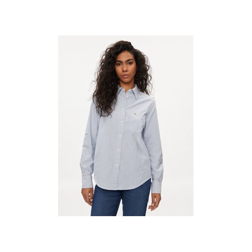 Wrangler Koszula 112350326 Niebieski Regular Fit ze sklepu MODIVO w kategorii Koszule damskie - zdjęcie 169536618