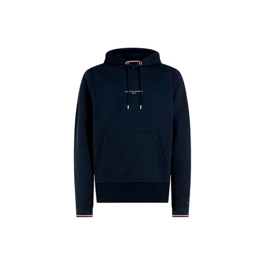 Tommy Hilfiger Bluza Logo MW0MW32673 Granatowy Regular Fit Tommy Hilfiger XL MODIVO