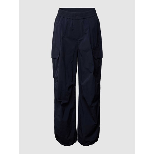 Spodnie cargo z elastycznym pasem ze sklepu Peek&Cloppenburg  w kategorii Spodnie damskie - zdjęcie 169540589