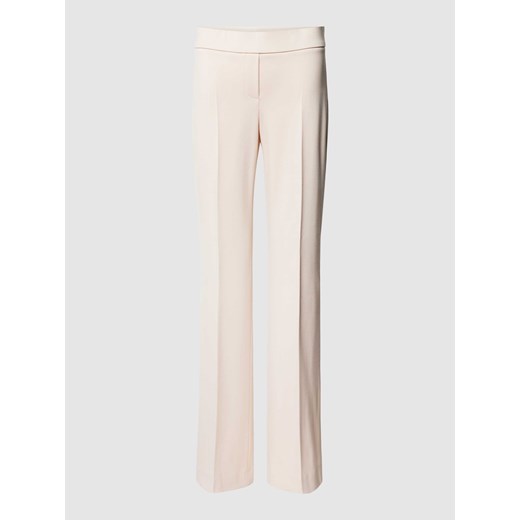Spodnie z zakładkami w pasie o rozkloszowanym kroju z mieszanki wiskozy model ‘NANOU’ ze sklepu Peek&Cloppenburg  w kategorii Spodnie damskie - zdjęcie 169540618